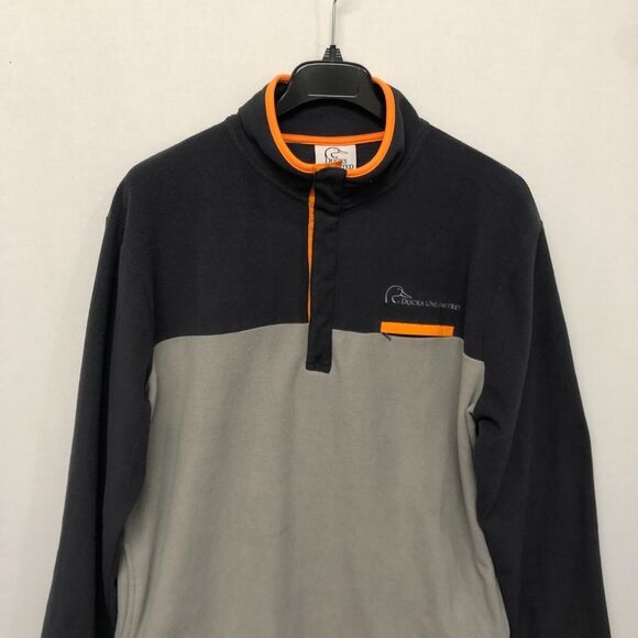 Duck Unlimited Men Pullover Fleece Sweater Sweatshirt Size XL X-Large M198 -15 - Picture 7 of 15